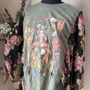 Critical Role Fearne Calloway Refashioned Upcycled Free Size Blouse OSFM